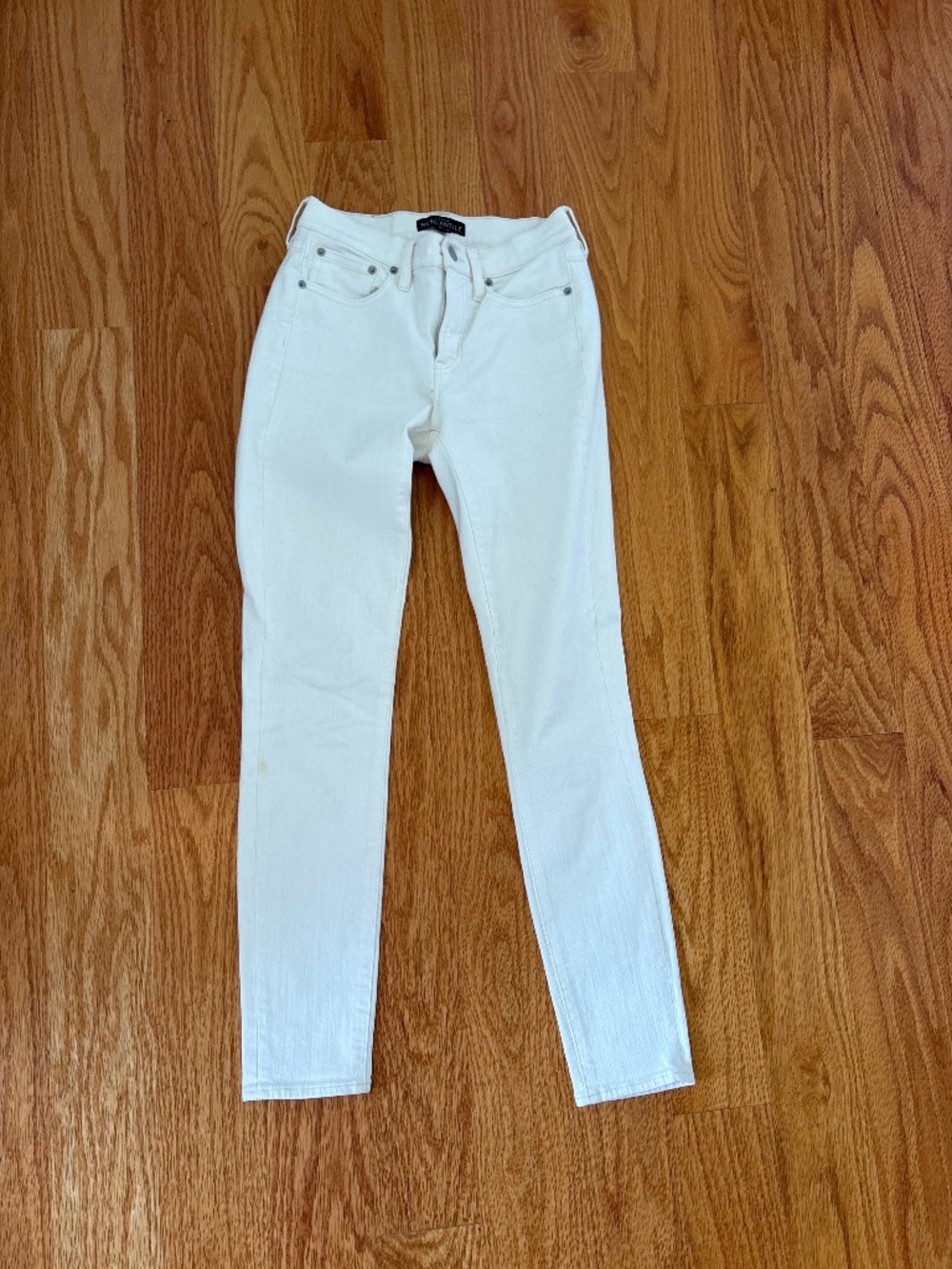 J crew white skinny jeans